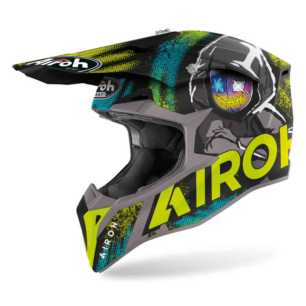 Airoh Wraap Alien Шлем для мотокросса