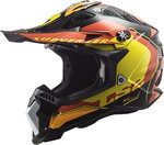 LS2 MX700 Subverter Evo Arched Casc de motocròs