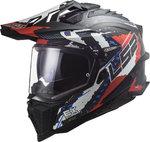 LS2 MX701 Explorer C Extend Carbon Motocross Helm