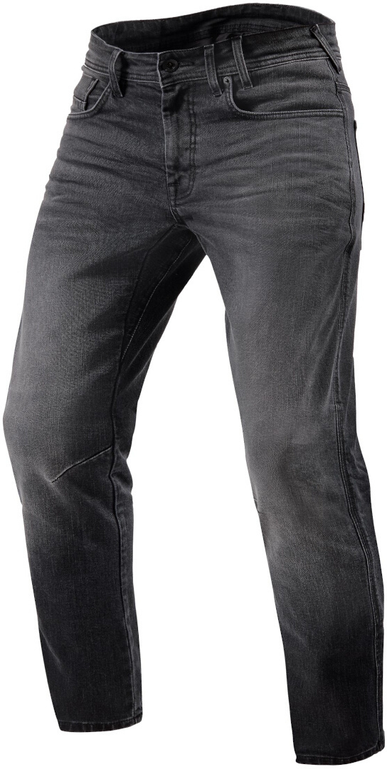 Revit Detroit 2 TF Motorcykel Jeans, grå, storlek 28 32