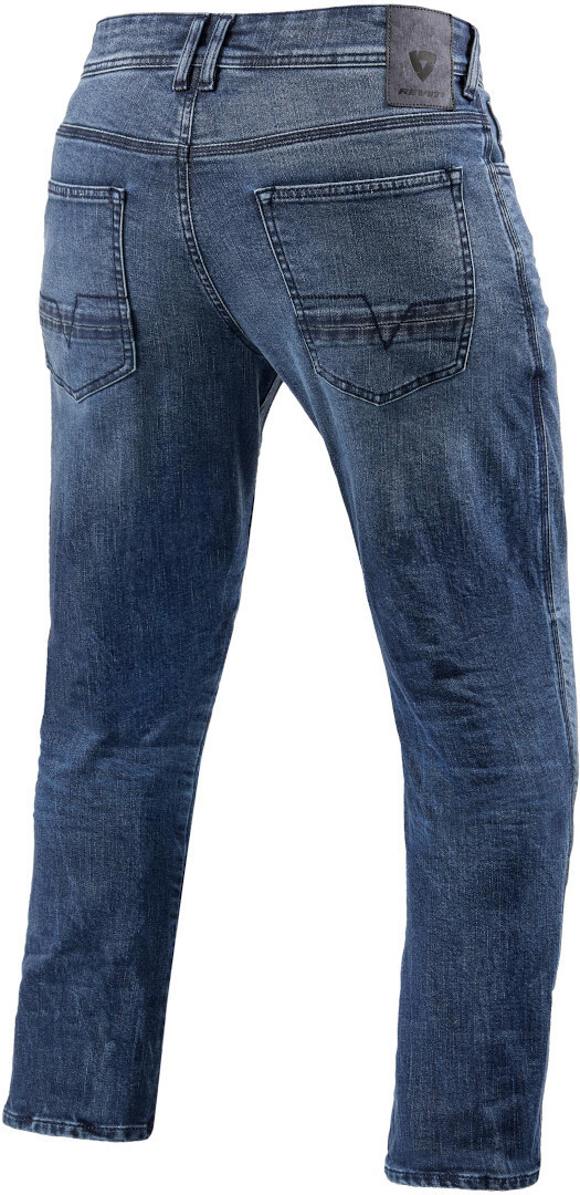 Photos - Motorcycle Clothing Revit Detroit 2 TF Motorcycle Jeans, blue, Size 33 36 for Men 