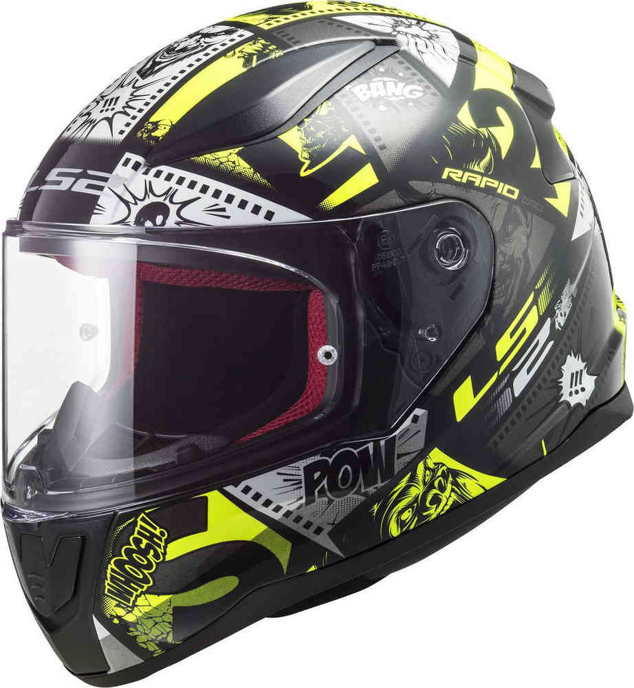 LS2 FF353 Rapid Mini Vignette Casco per bambini