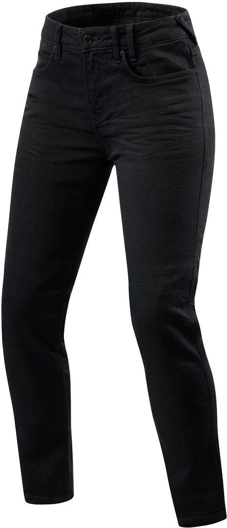 Revit Maple 2 SK Dames Motorfiets Jeans, zwart, afmeting 24 voor vrouw