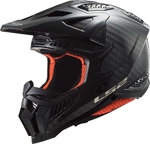 LS2 MX703 X-Force Solid Carbon Motocross Helmet