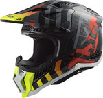LS2 MX703 X-Force Barrier Carbon Motocross Helm