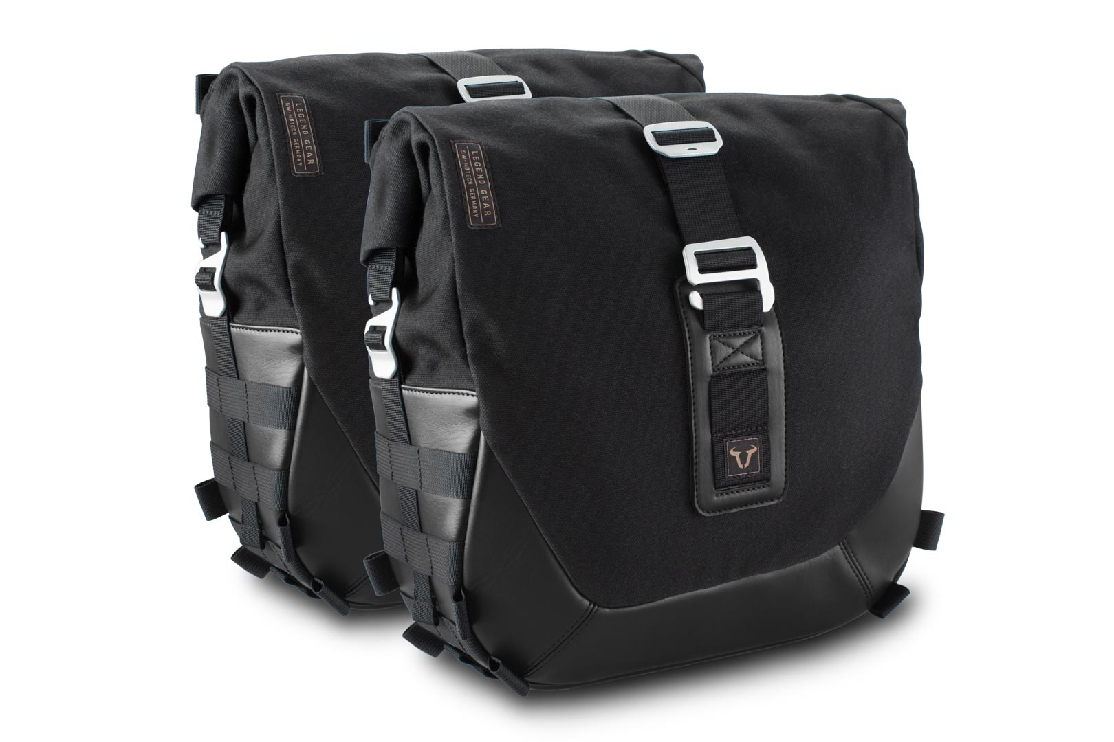 SW-Motech Legend Gear side bag system LC Black Edition - Triumph Street Twin (21-)., black