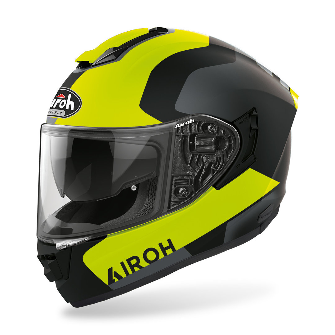 Airoh ST.501 Dock Hjälm, svart-gul, storlek XS