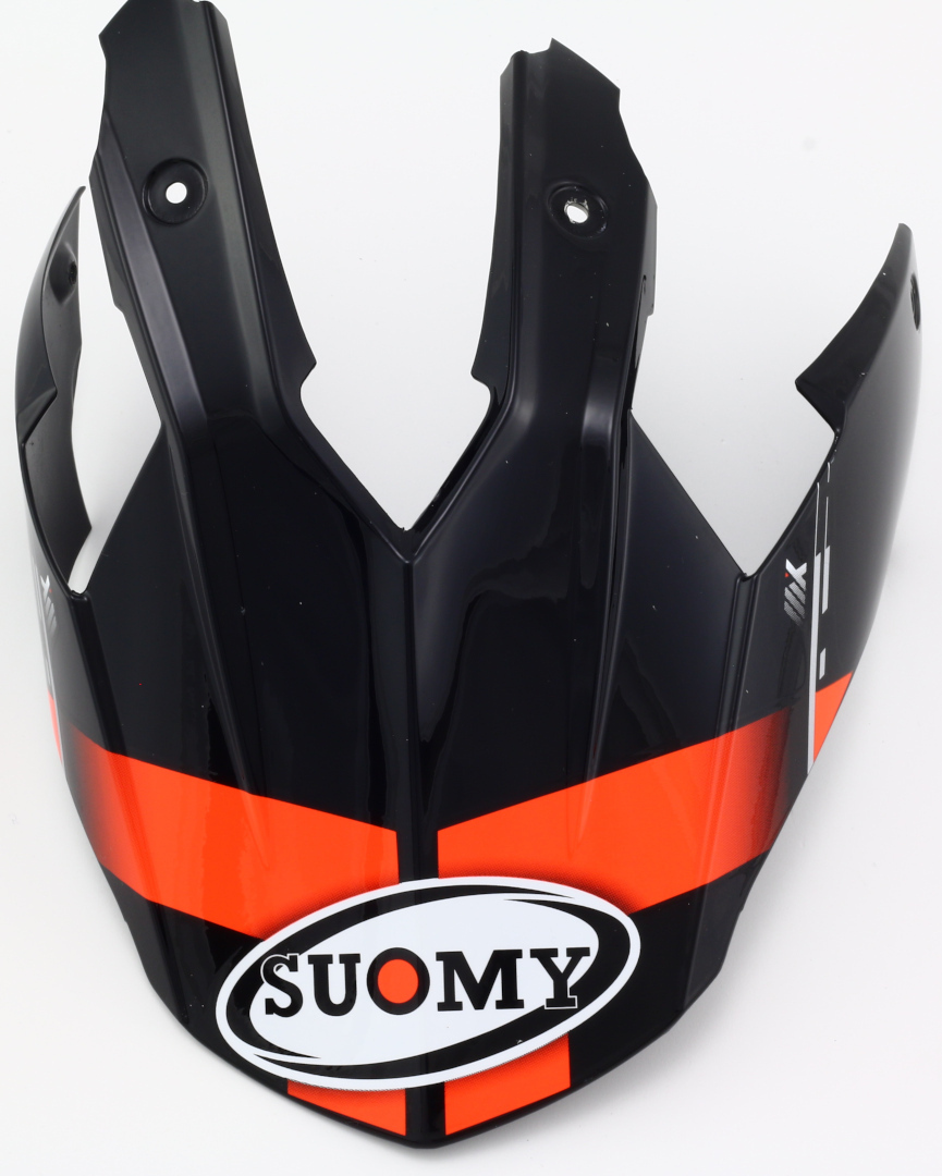 Suomy MX Tourer Road Casque Peak, orange pour Hommes