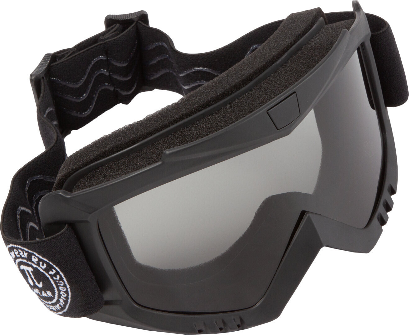 Modeka Muddy Motocross Goggles, black, black, Size One Size