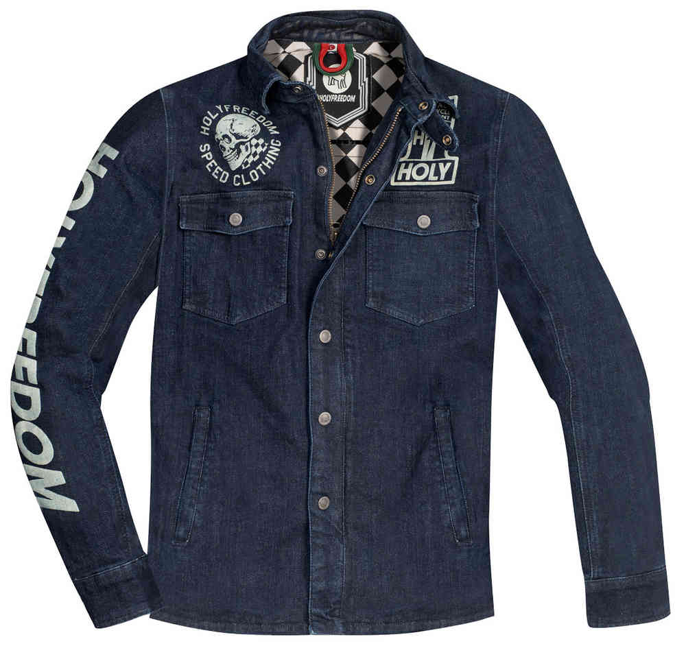 HolyFreedom Genoa Stampato Motorcykel Textil Jacka