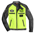 HolyFreedom Zero Vision Chaqueta de cuero de motocicleta