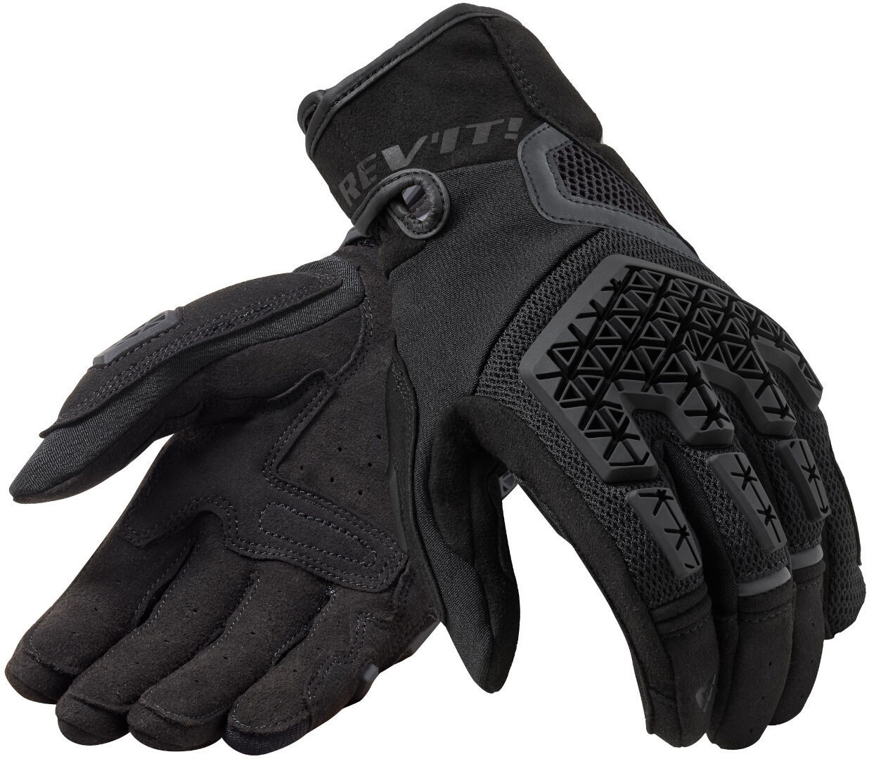 Revit Mangrove Motorfiets handschoenen, zwart, afmeting 4XL