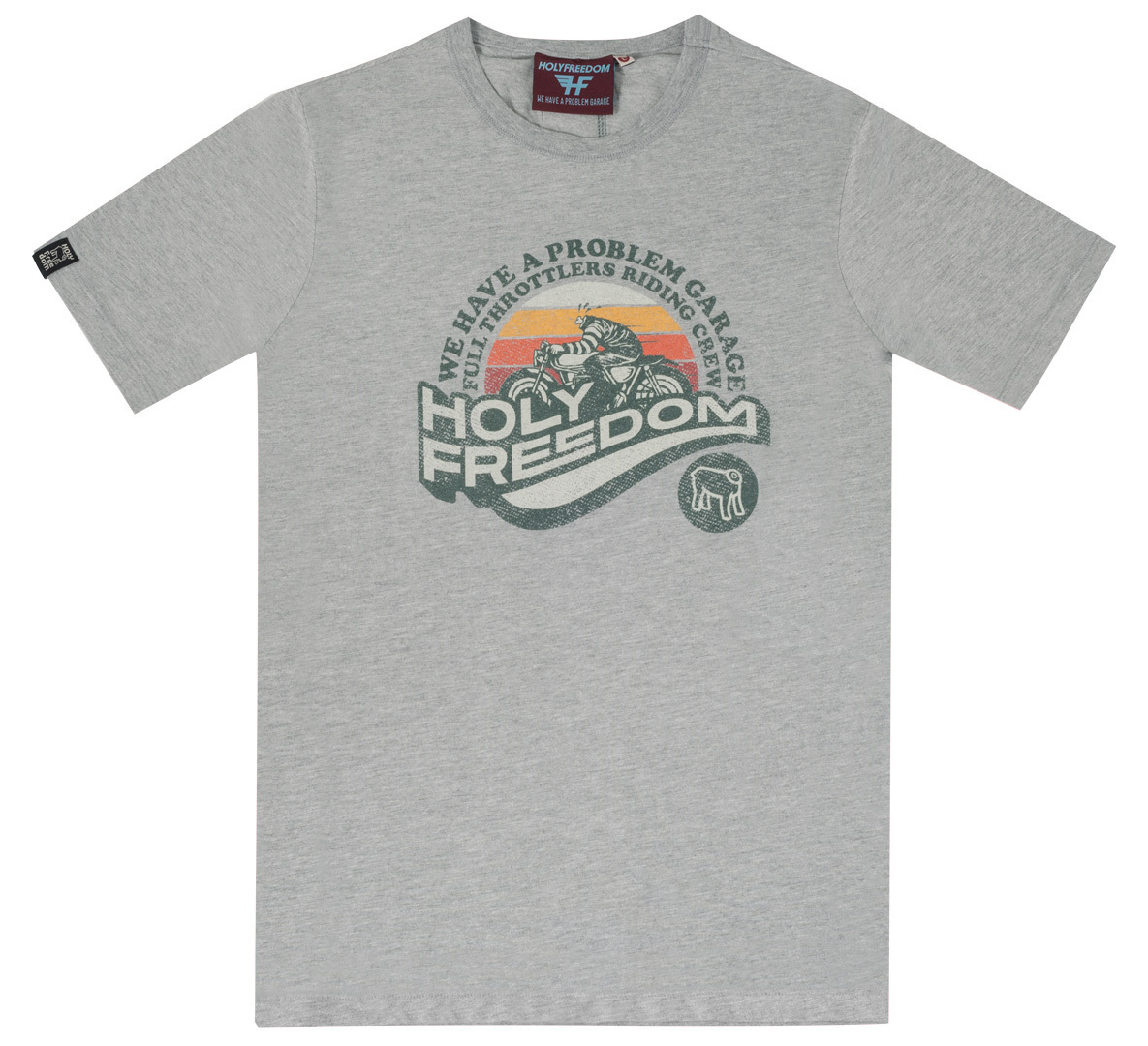 HolyFreedom L.A. Melange T-shirt, gris, taille 2XL pour Hommes