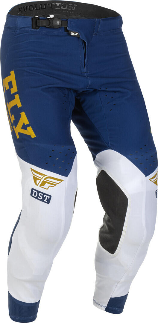 Fly Racing Evolution Motocross Pants, white-blue, Size 34, white-blue, Size 34