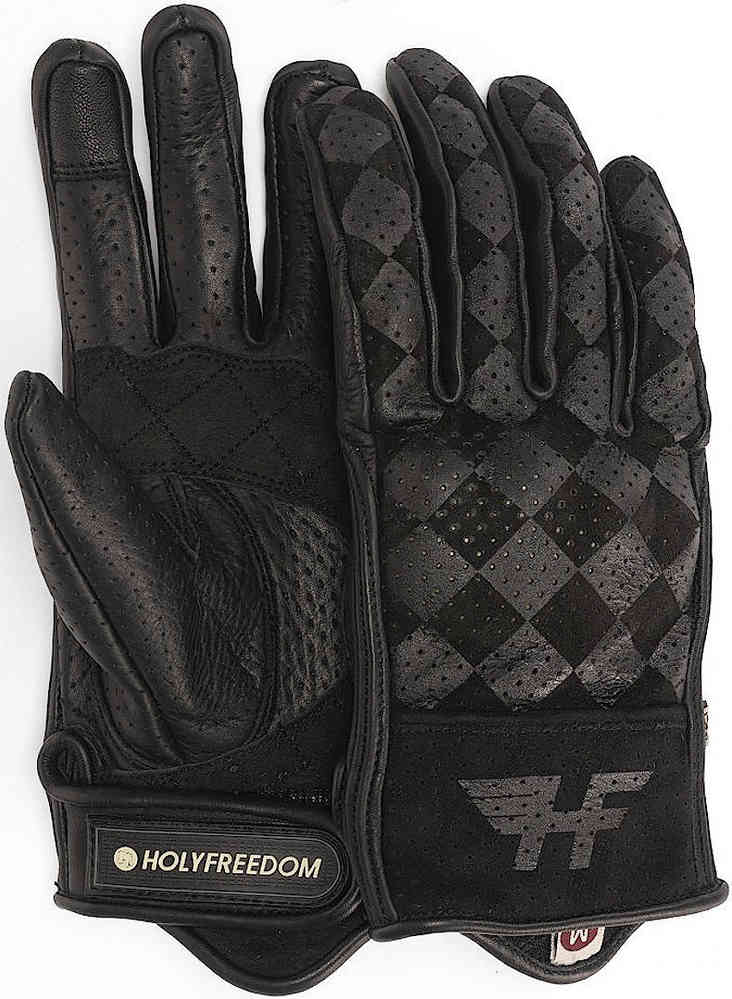 HolyFreedom Bullit Nubuk Perforated Motorcycle Gloves
