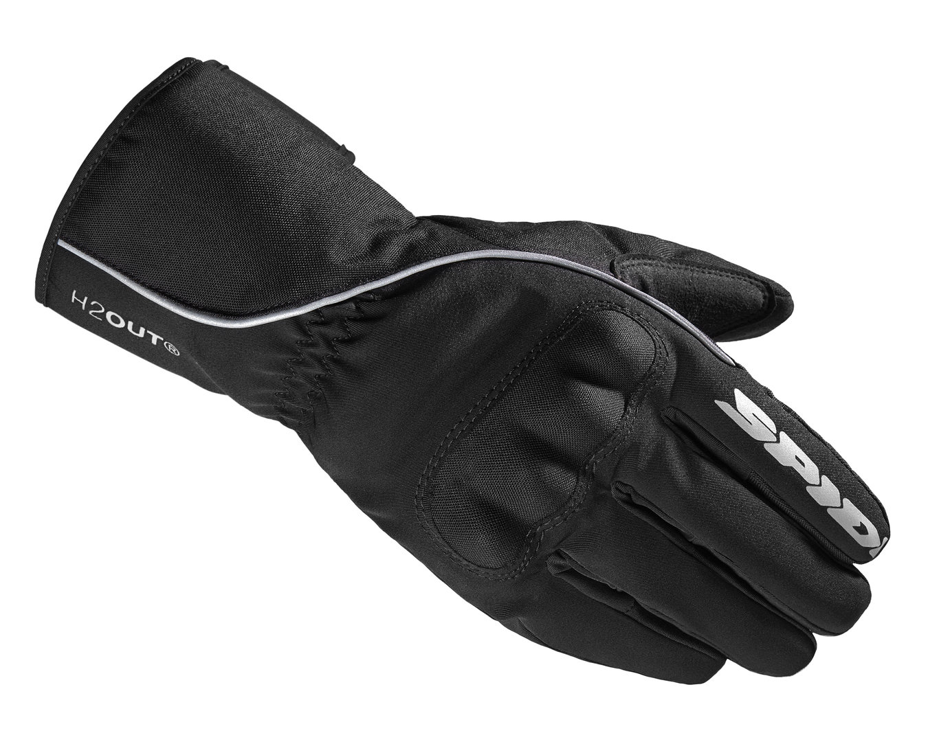 Spidi WNT-3 H2Out Ladies Motorcycle Gloves, black-white, Size S for Women, black-white, Size S for Women