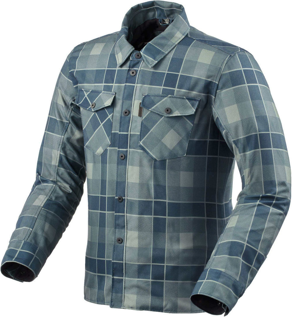 Revit Bison 2 H2O Motor shirt, blauw, afmeting XL