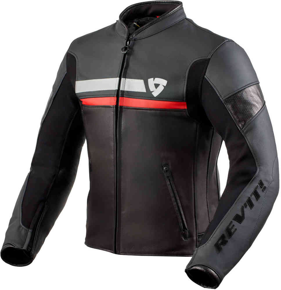 Revit Mile Chaqueta de cuero para motocicleta