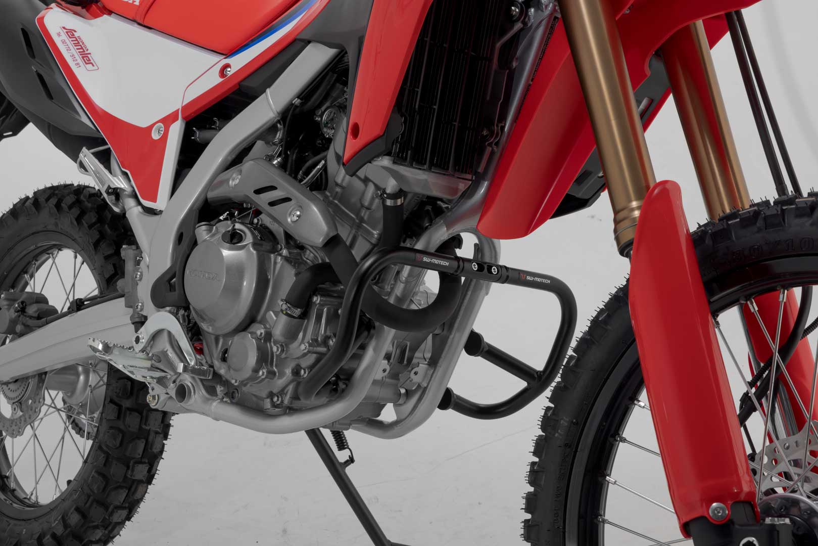 SW-Motech Crash bar - Black. Honda CRF250L (12-)/CRF300L (20-), black