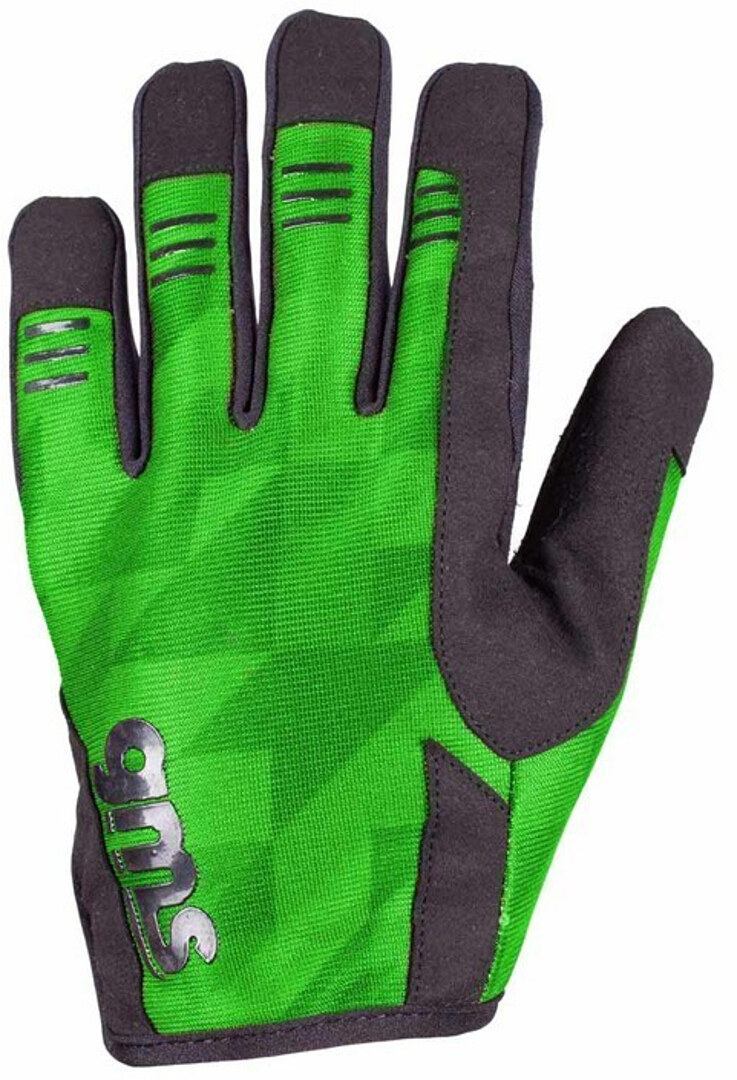 GMS Trail Motorcycle Gloves, green, Size XS, green, Size XS