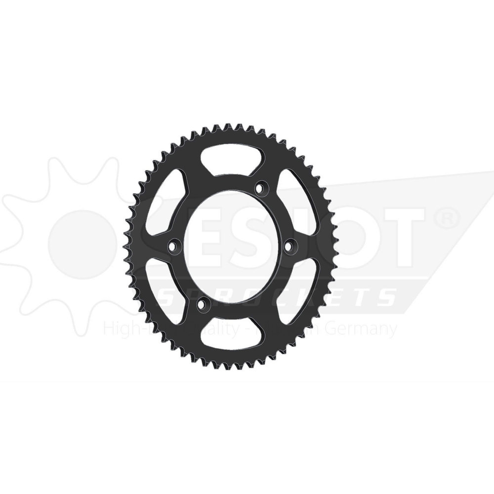 ESJOT Kettenrad, 57 Zähne, Stahl 428 Teilung