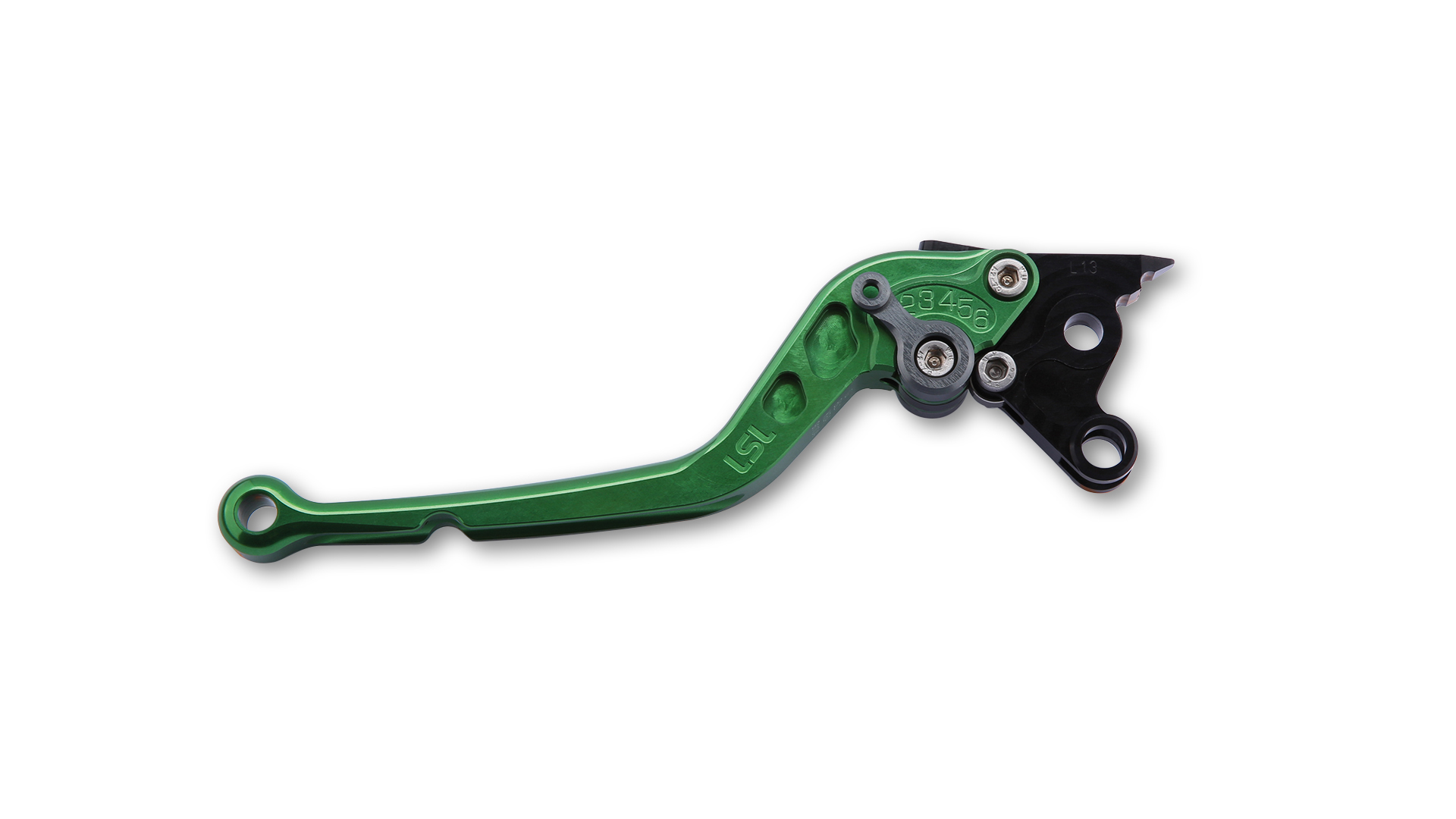 LSL Clutch lever L73R, green/anthracite, black-grey, black-grey