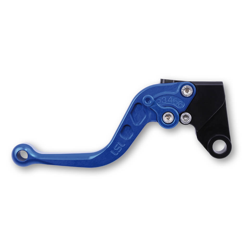 LSL Brake lever R71, short, blue / blue, blue