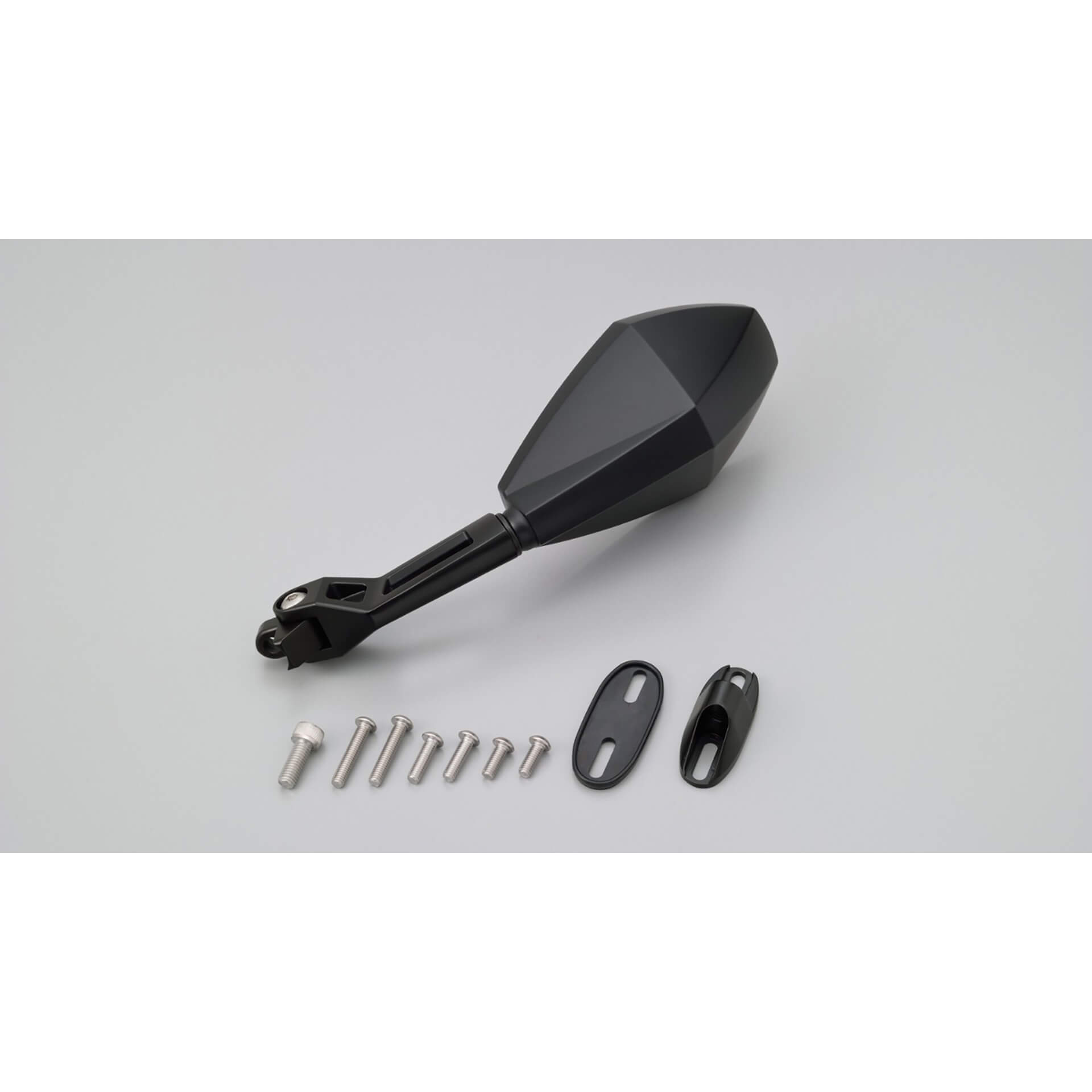 DAYTONA Corp. D-Mirror-12 Diamond fairing mirror left, black, black