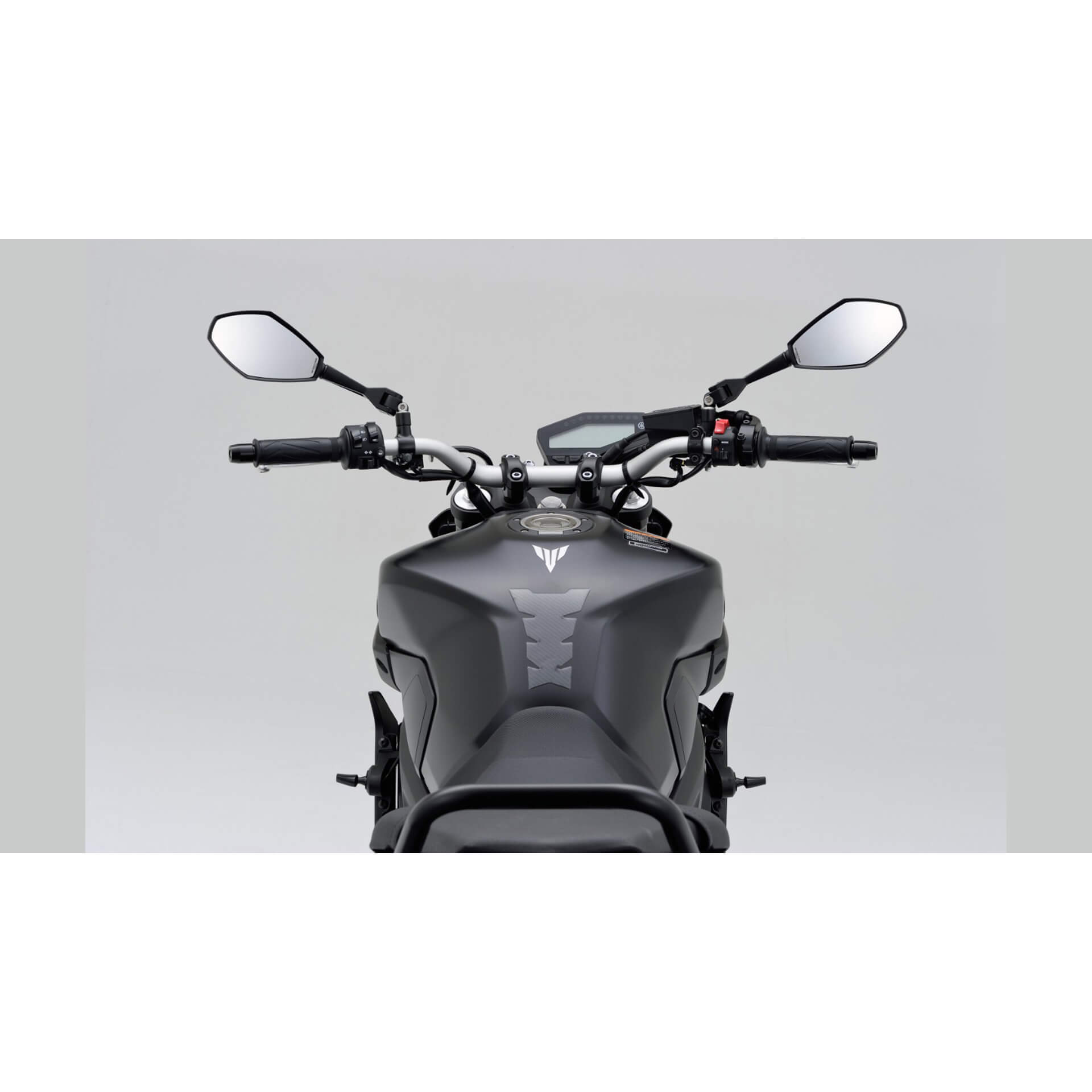 DAYTONA Corp. D-Mirror-12 Diamond handlebar mirror left, black, black