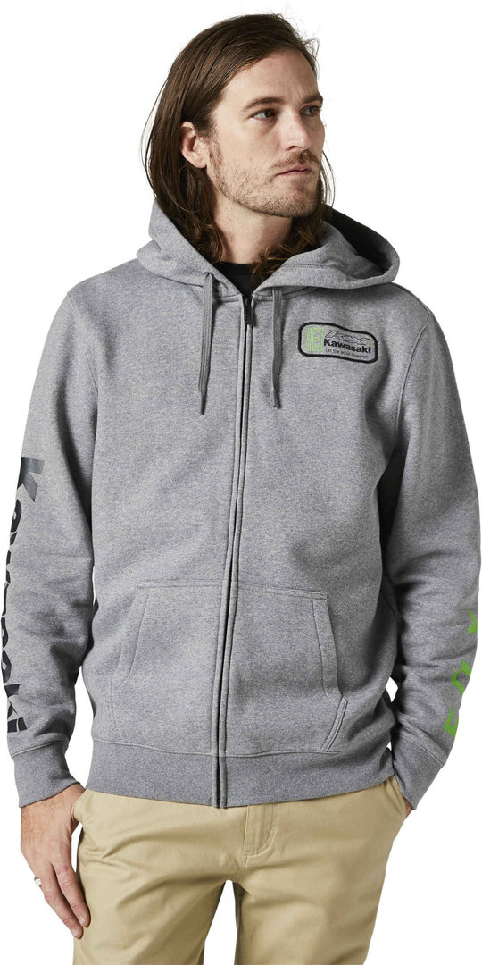 FOX Kawi Zip Hoodie, grijs, afmeting M