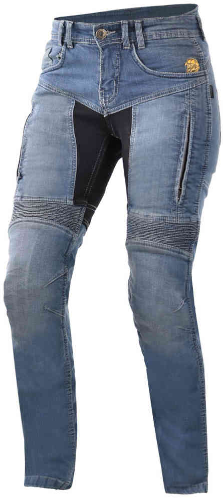 Trilobite Parado Slim Jeans da motocicleta das senhoras