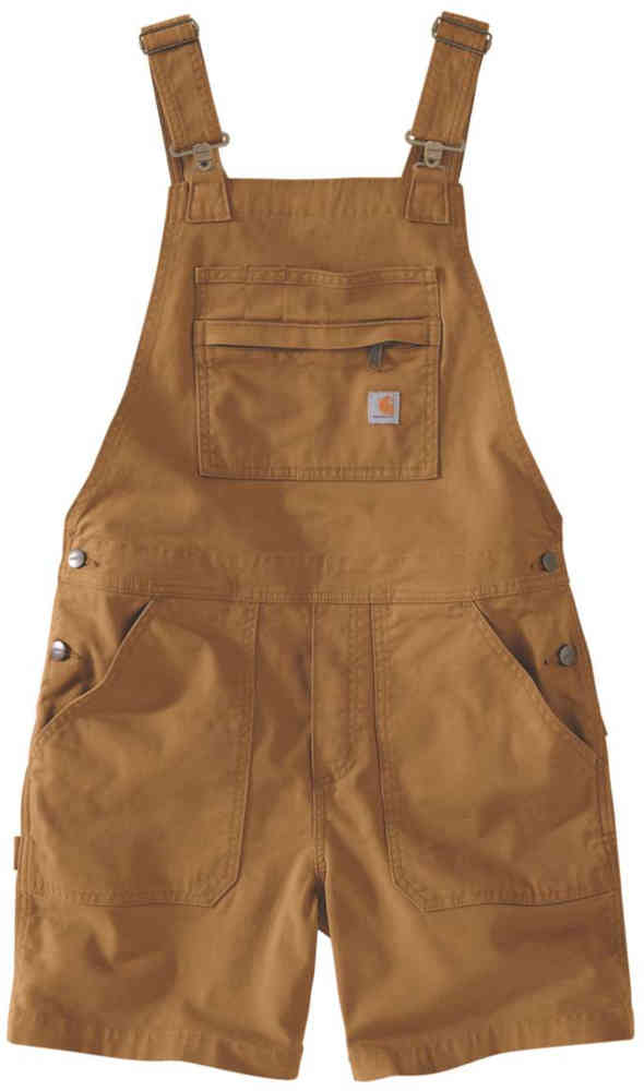 Carhartt Rugged Flex Canvas Pantaloncini con bretelle da donna