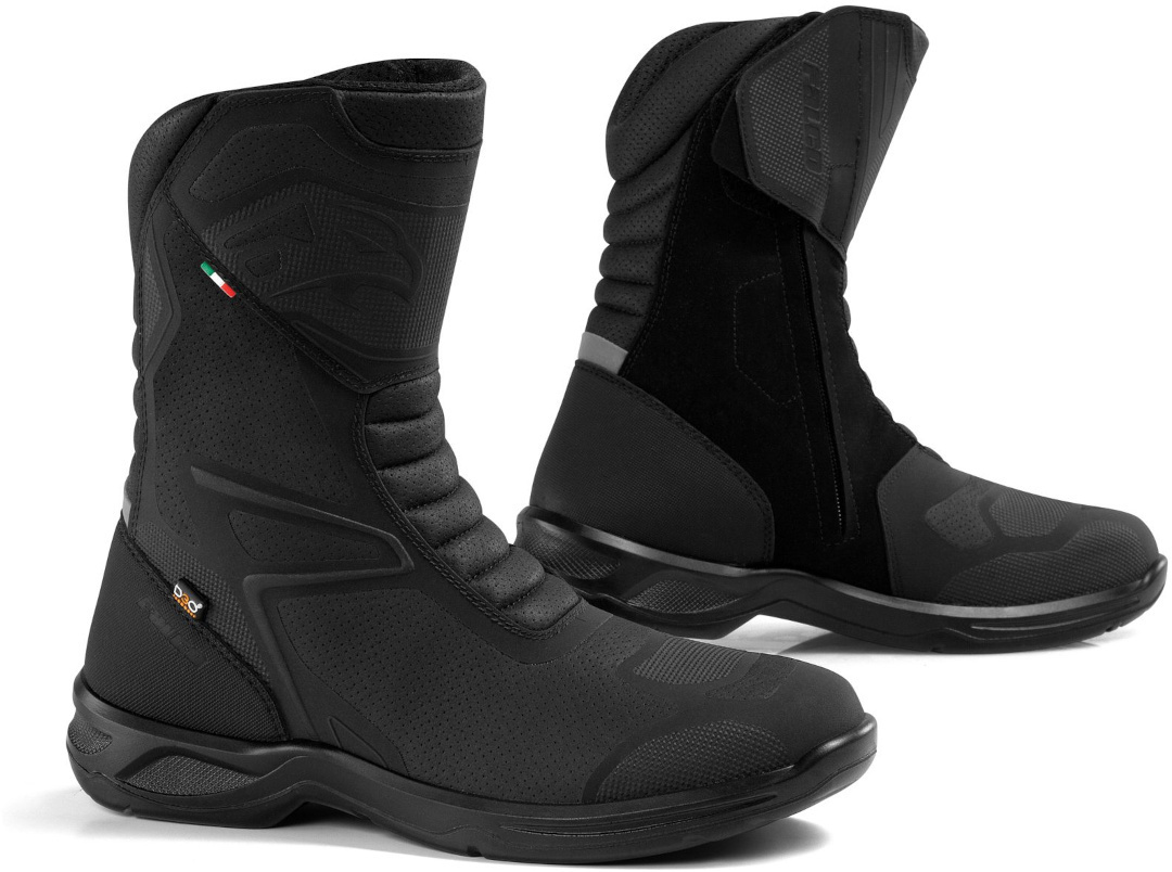 Falco Atlas 2 Motorcycle Boots, black, Size 42, black, Size 42