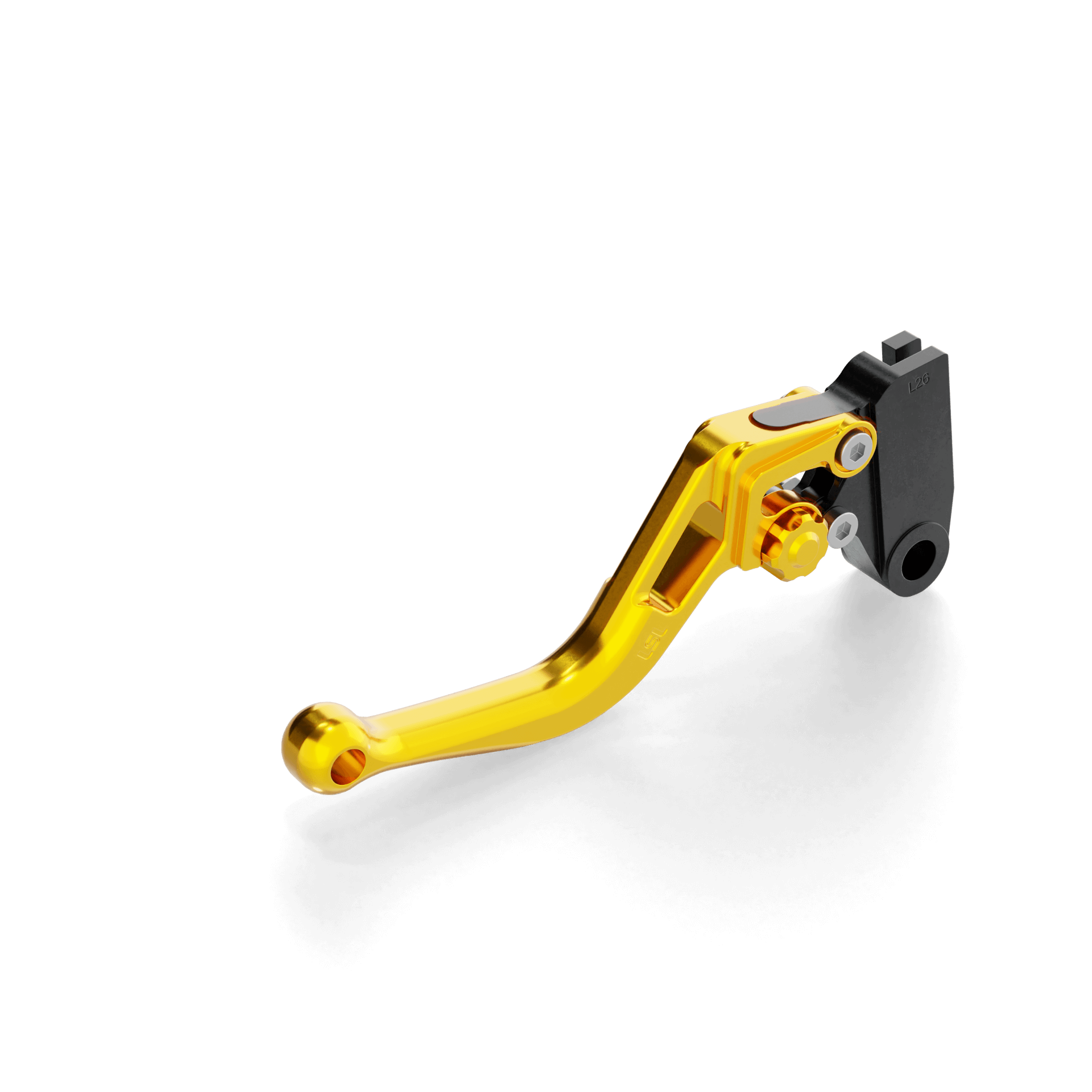 LSL Clutch lever BOW, short L75, gold, gold