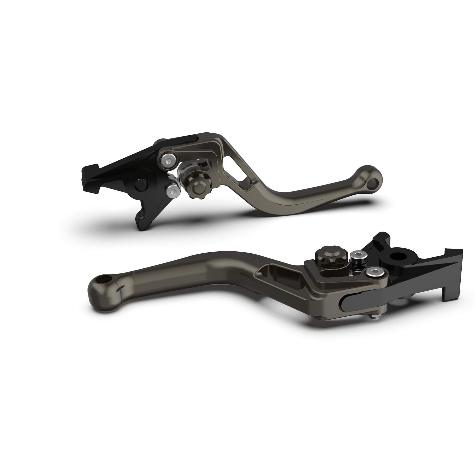 LSL Clutch lever BOW, short L75, grey-black, grey-black