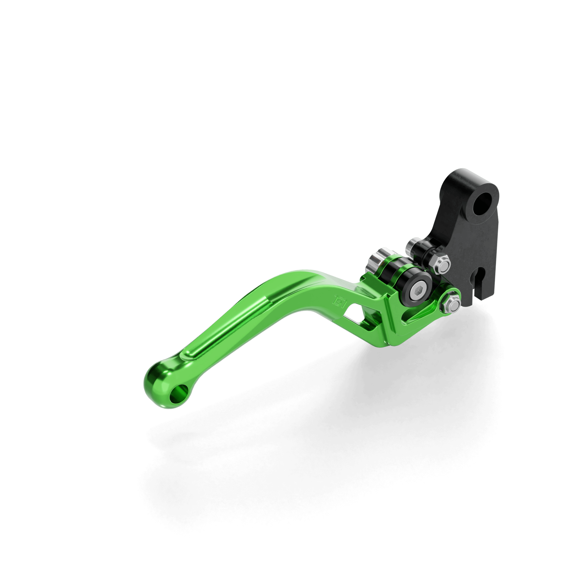 LSL Clutch lever BOW, short L76, silver, silver