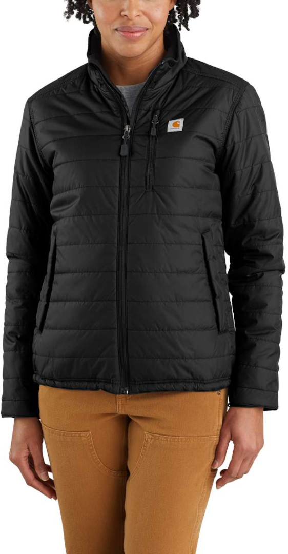 Side view of Carhartt Gilliam Ladies Jacket, black, Size XL for Women