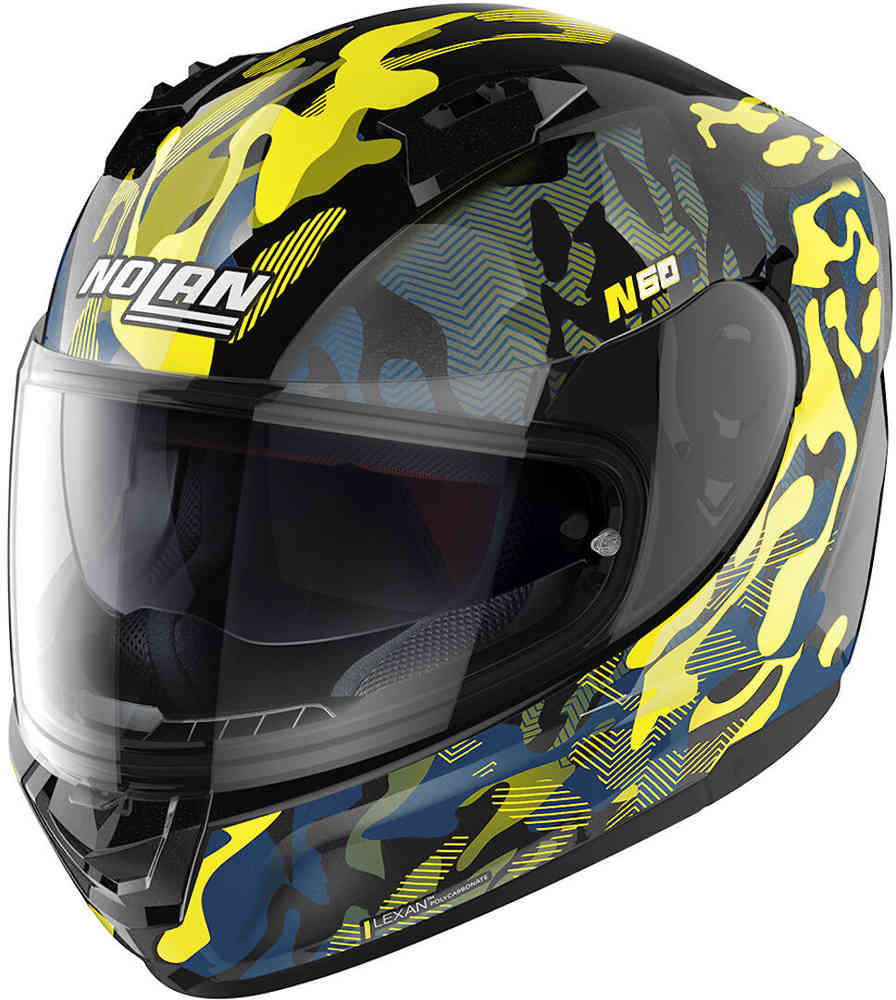 Nolan N60-6 Foxtrot Шлем Черный/Желтый XXL (64) 