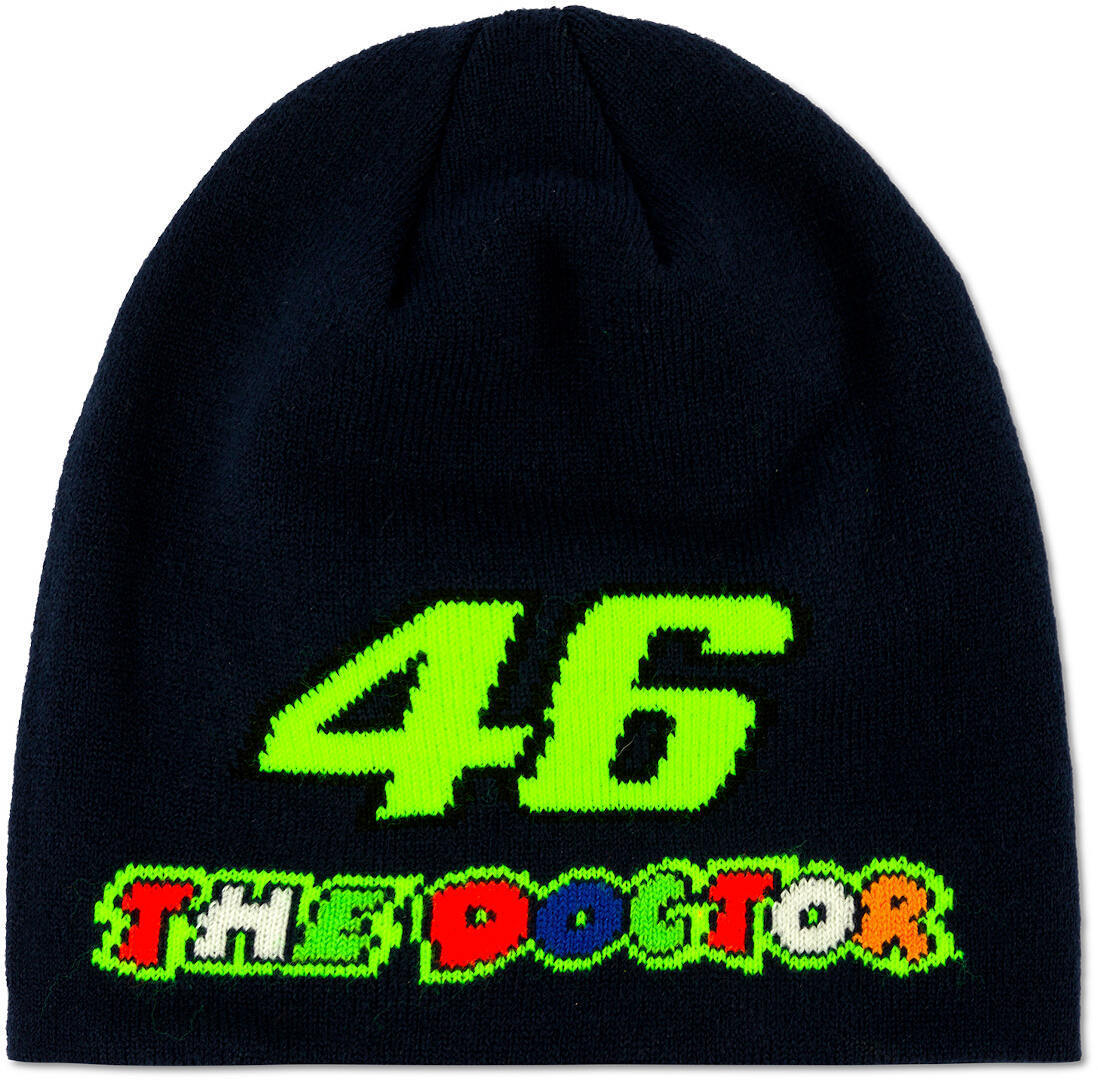 VR46 The Doctor 46 Beanie, black, black, Size One Size