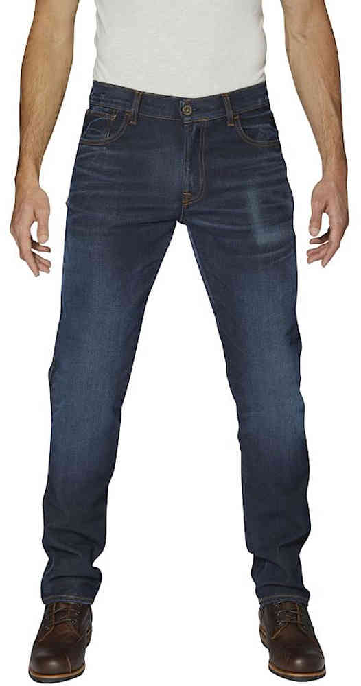 Rokker Rokkertech Slim D.Blue Pantalons texans de moto