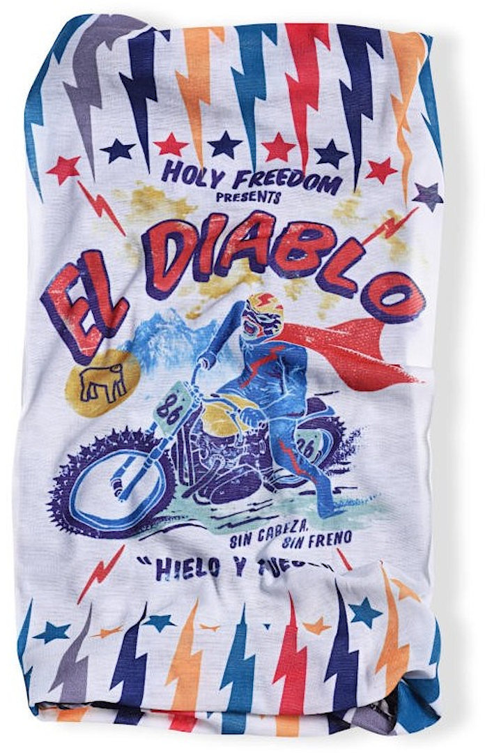 Holyfreedom El D Primaloft Couvre-chefs multifonctionnels, blanc-rouge-bleu pour Hommes