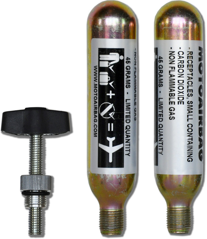 Motoairbag CO2 Recharge Cartridges