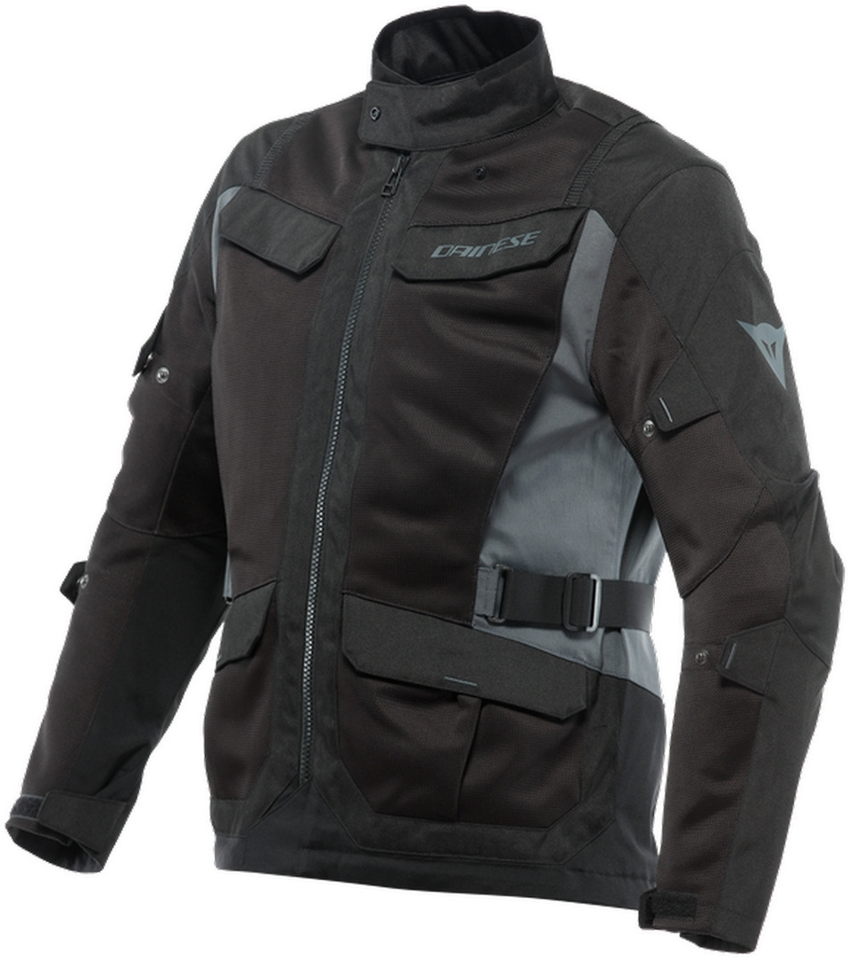 Dainese Desert Tex Мотоцикл Текстильная куртка Черный/Серый 60 