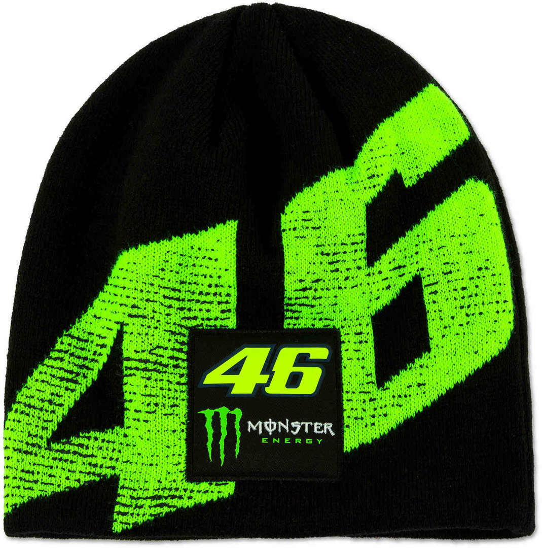 VR46 Monster 46 Mütze, schwarz-grün, schwarz-grün