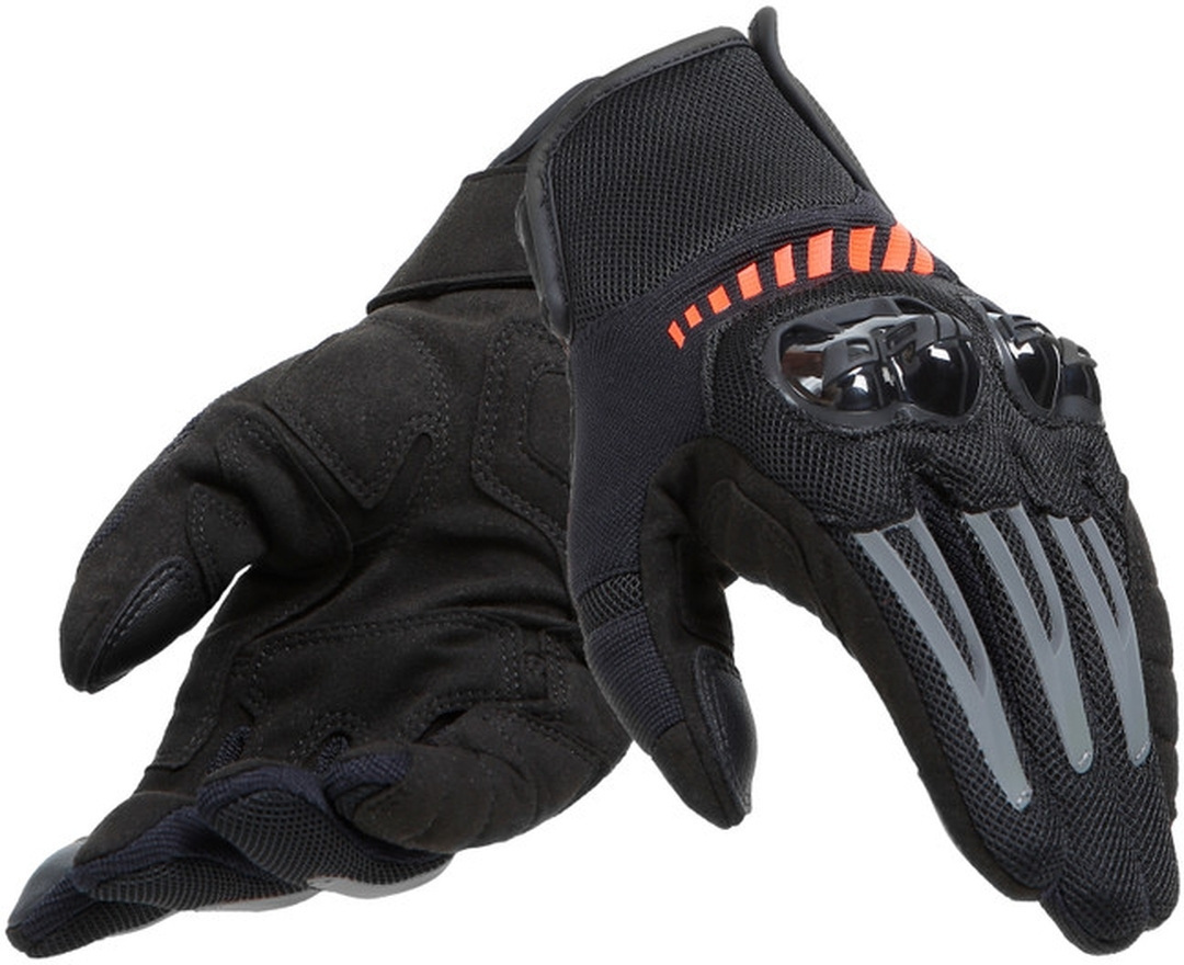 Dainese Mig 3 Air Tex Мотоциклетные перчатки Черный/Красный 2XL 