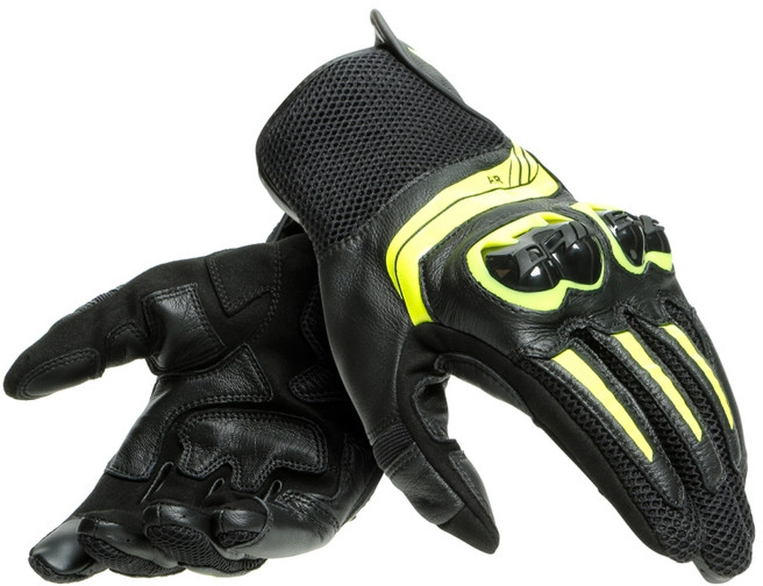 Dainese Mig 3 Unisex Мотоциклетные перчатки Черный/Желтый 3XL 