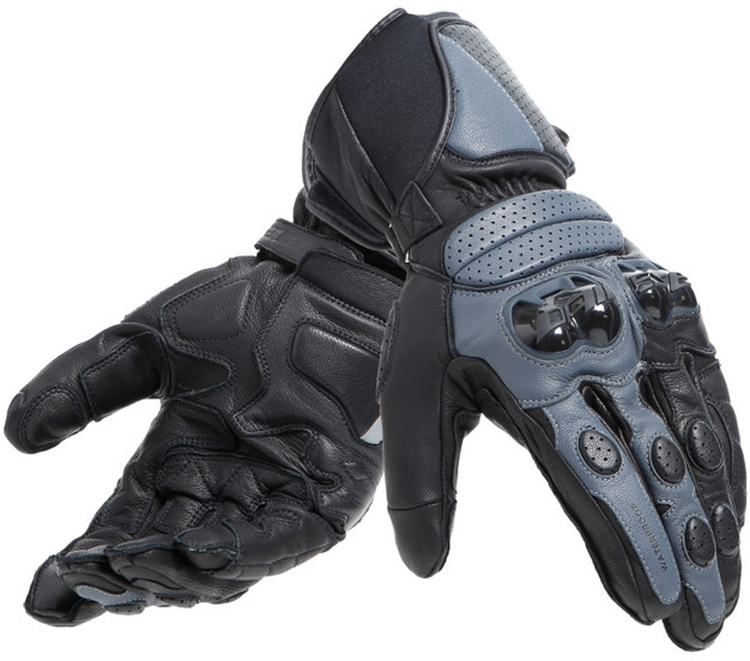 Dainese Impeto D-Dry водонепроницаемые мотоциклетные перчатки Черный/Серый XXXS 
