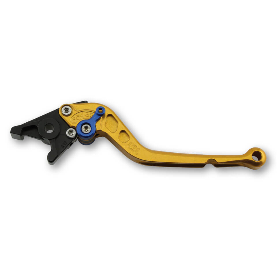 LSL Clutch lever L77R, gold/blue, blue