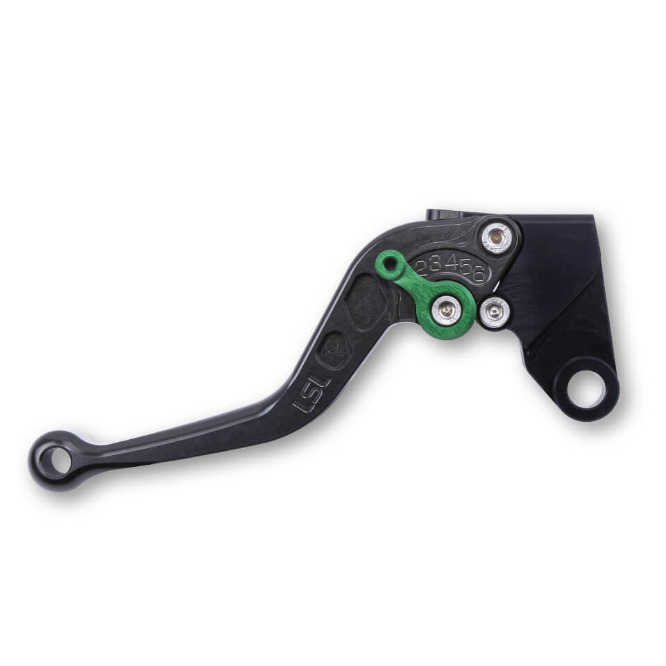 LSL Clutch lever L77R, short, anthracite/green, green