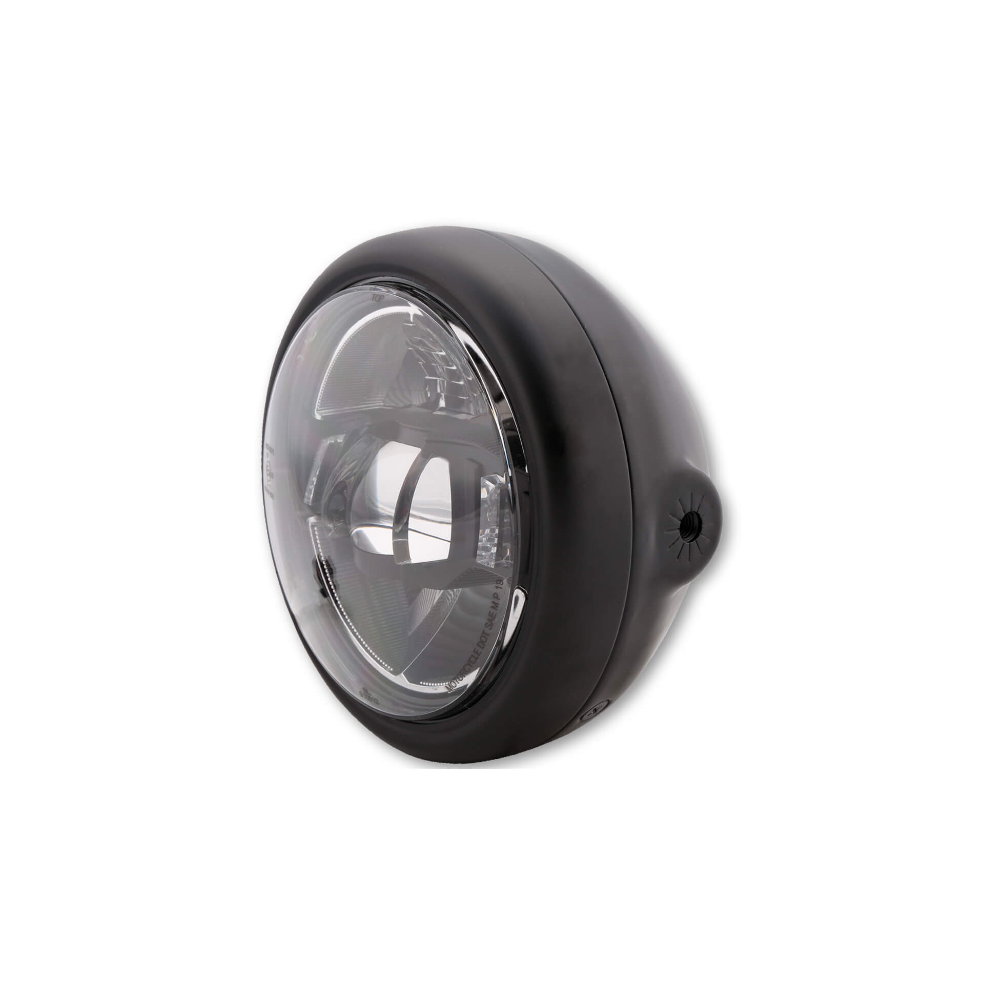 HIGHSIDER PECOS TYPE 10 5 3/4 inch LED spotlight, black, black